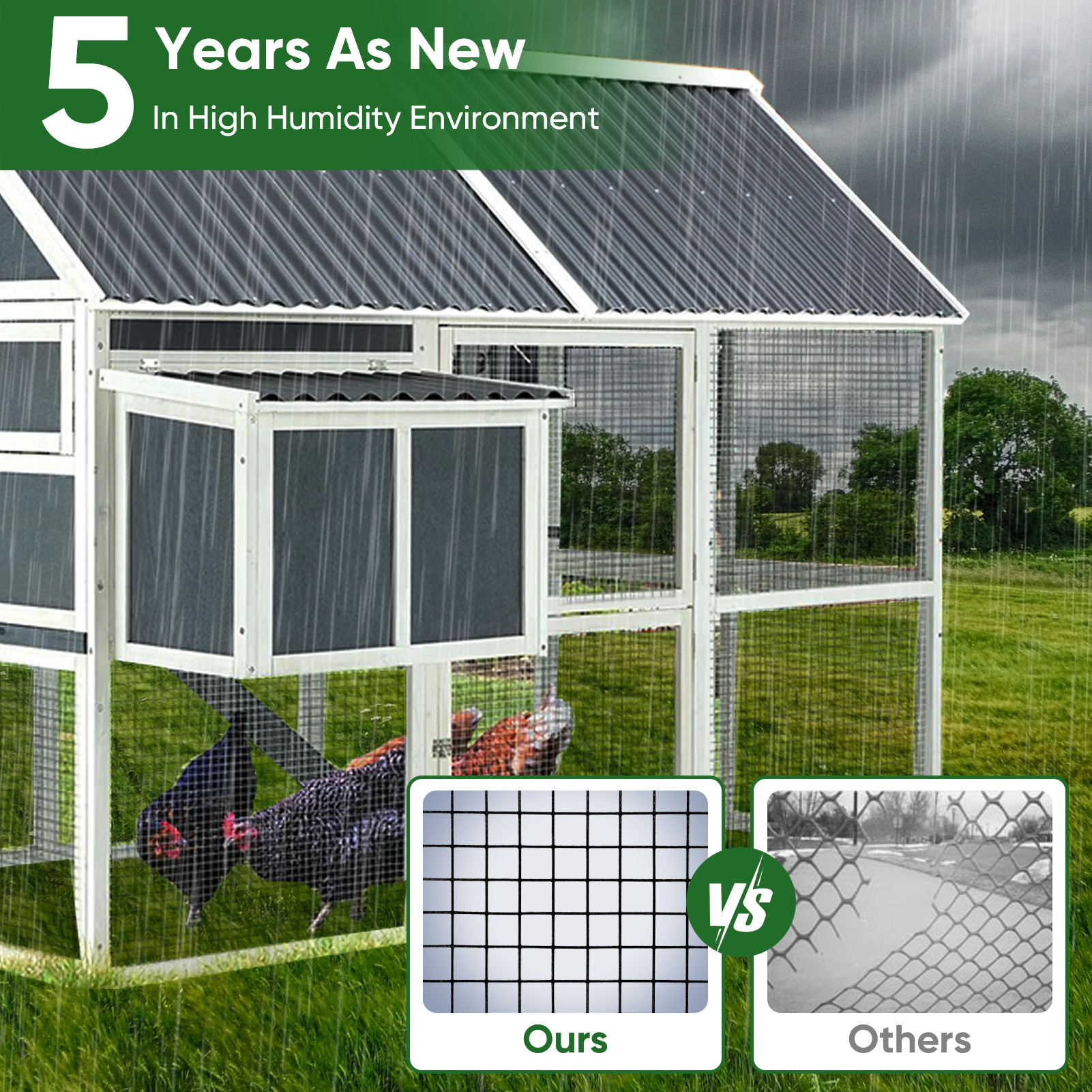 UULID black hardware cloth 1/2 inch 48 x 100 ft 19