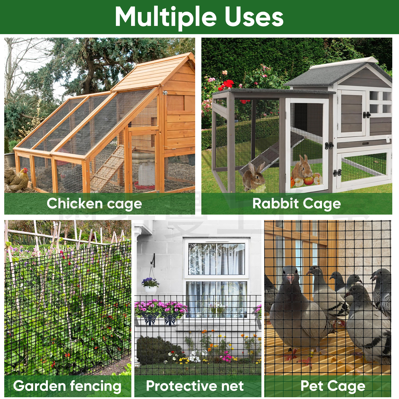 UULID black hardware cloth 1/4 inch 48 x 100 ft 23